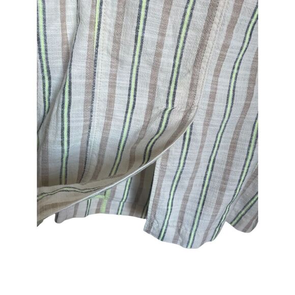 Maeve X Anthropologie Danielle Striped oversize Boyfriend Blazer XS - Picture 3 of 14